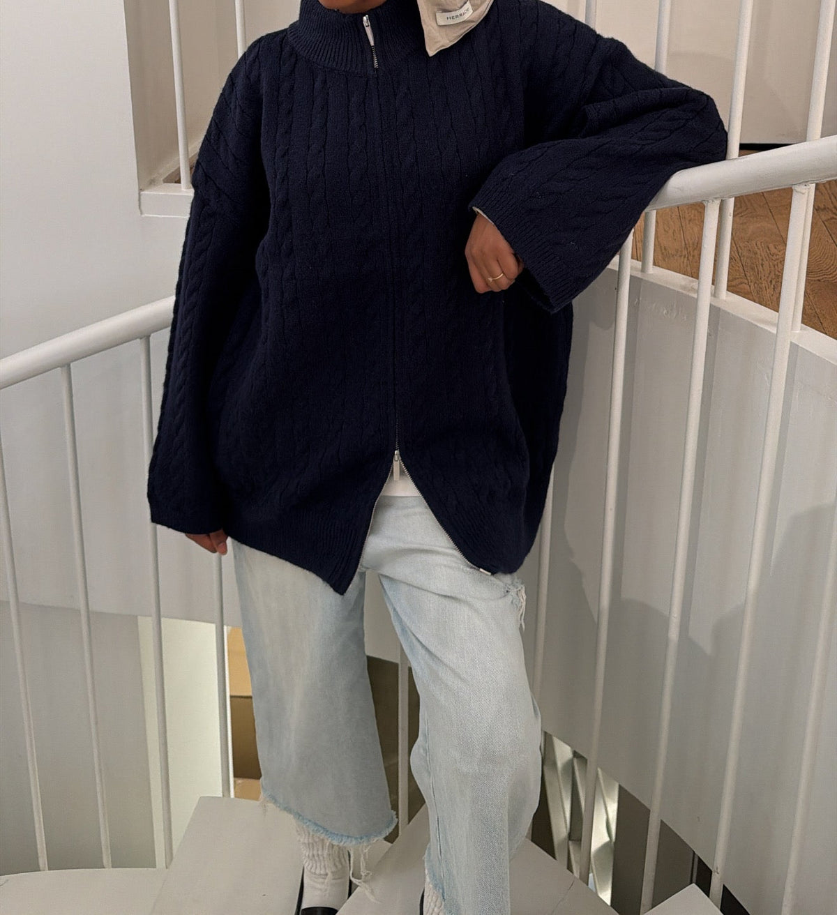 Gilet Maya bleu