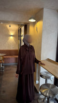 Ensemble jupe - marron